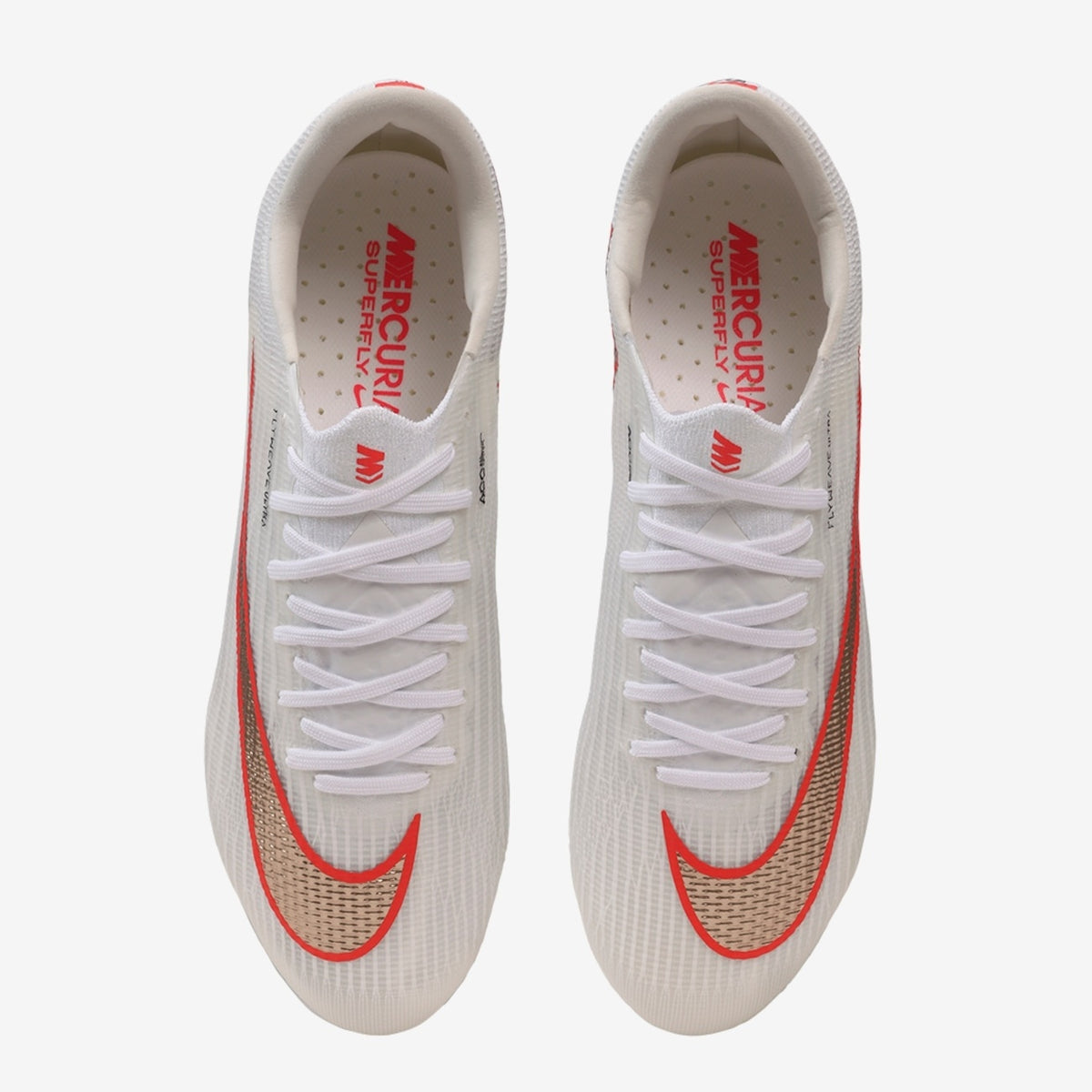Chuteira Nike Zoom Mercurial Superfly 11 Elite — Branco / Amarelo — imagem 6