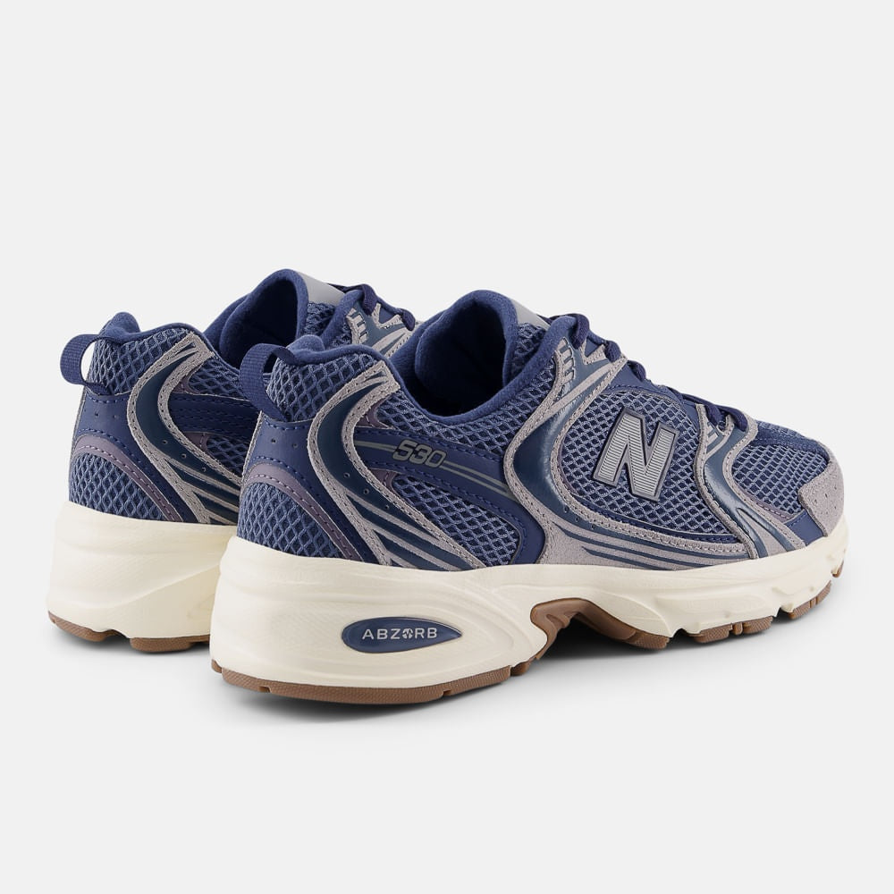 Tênis New Balance 530 Unissex — Marinho / Marinho — imagem 6