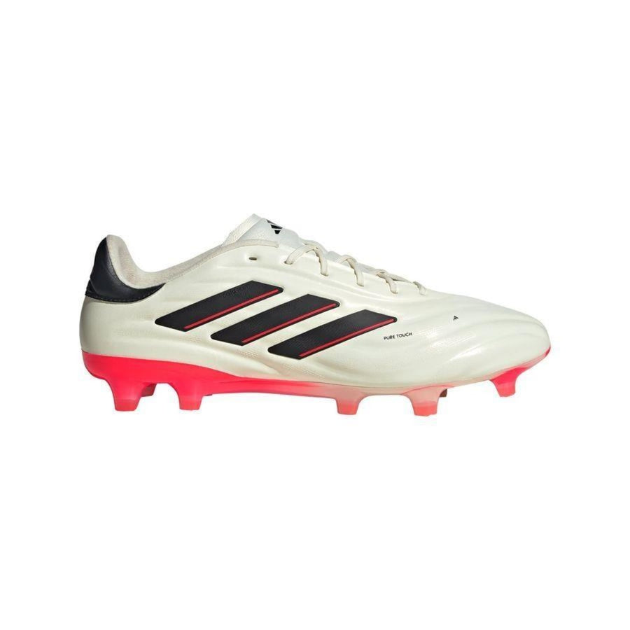 Chuteira Adidas Copa Pure 2 Elite FG — Branco / Preto / Vermelho — imagem 1
