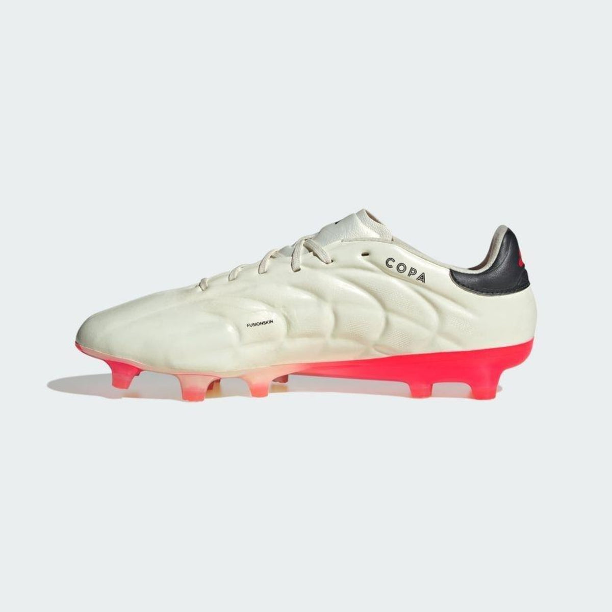 Chuteira Adidas Copa Pure 2 Elite FG — Branco / Preto / Vermelho — imagem 3