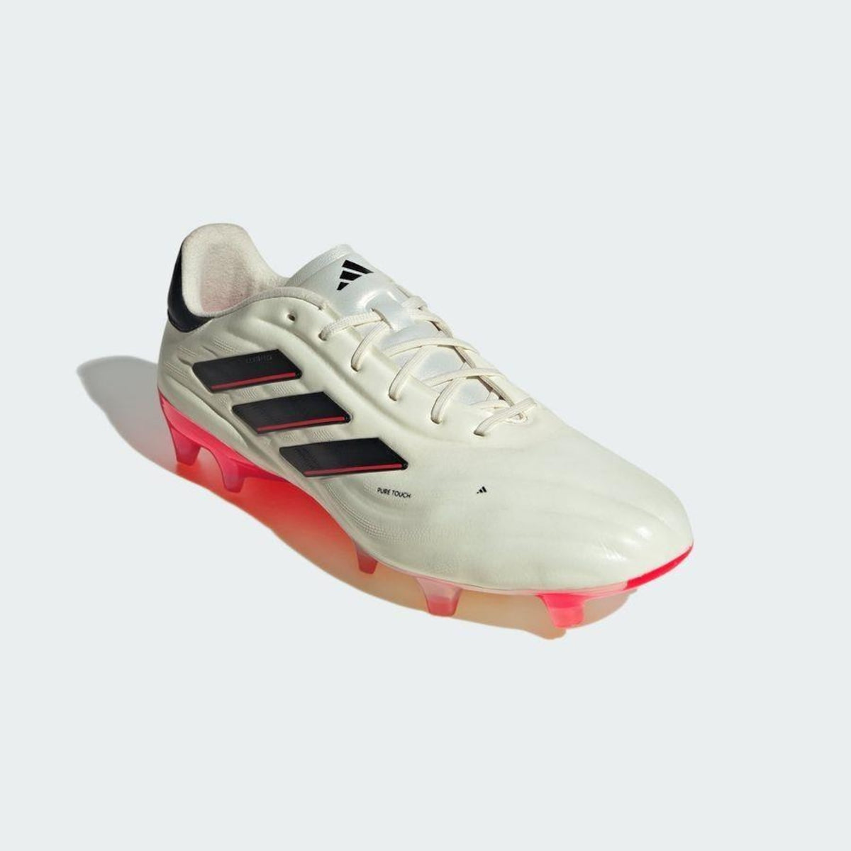 Chuteira Adidas Copa Pure 2 Elite FG — Branco / Preto / Vermelho — imagem 7