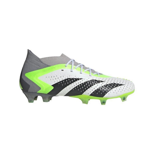 Chuteira Adidas Predator Accuracy.1 FG — Branco / Preto / Verde — imagem 1