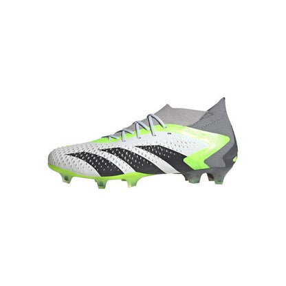 Chuteira Adidas Predator Accuracy.1 FG — Branco / Preto / Verde — imagem 2