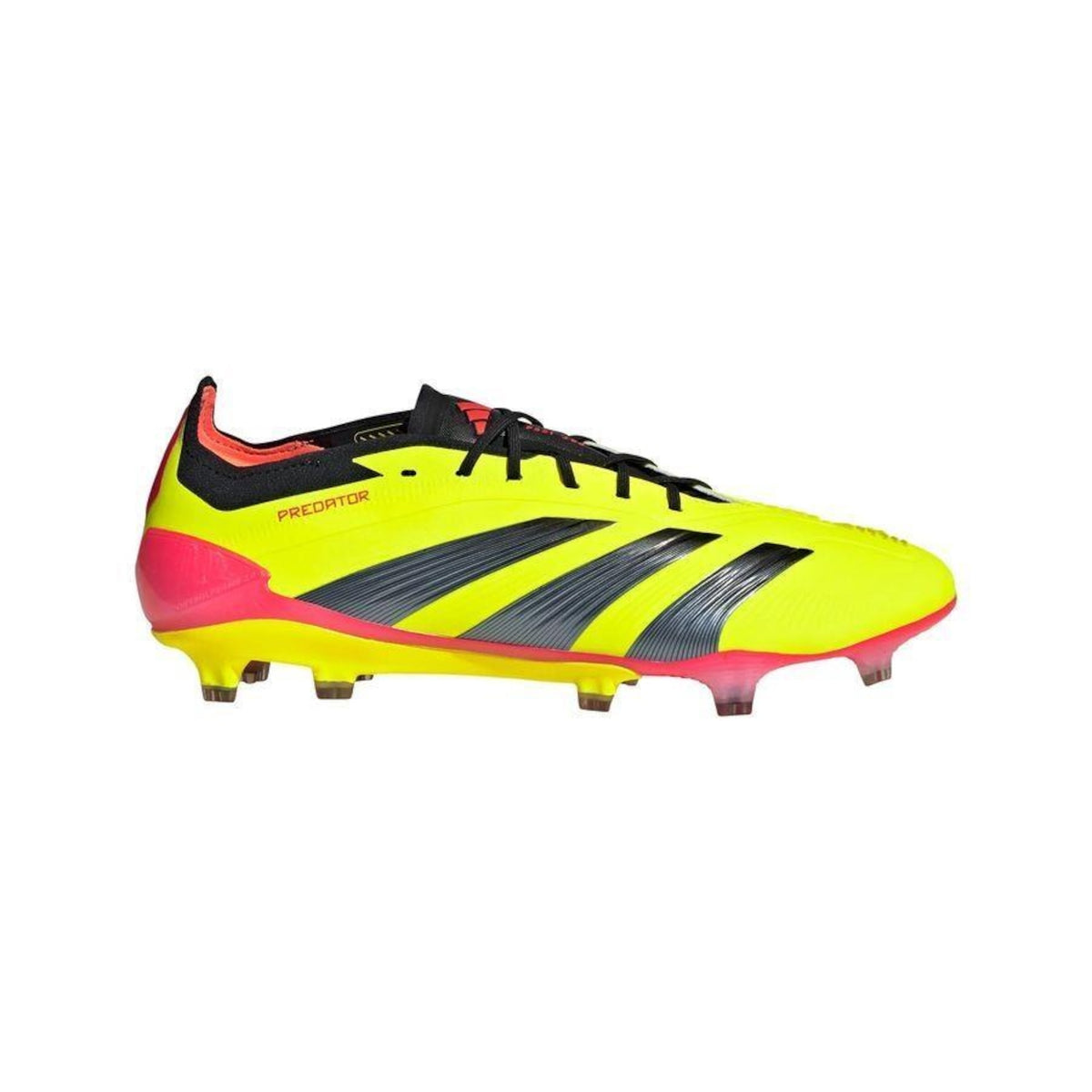 Chuteira Adidas Predator Elite FG — Amarelo / Preto / Vermelho — imagem 1
