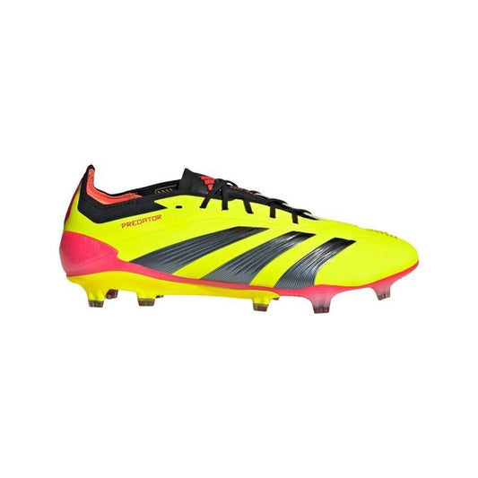Chuteira Adidas Predator Elite FG — Amarelo / Preto / Vermelho — imagem 1