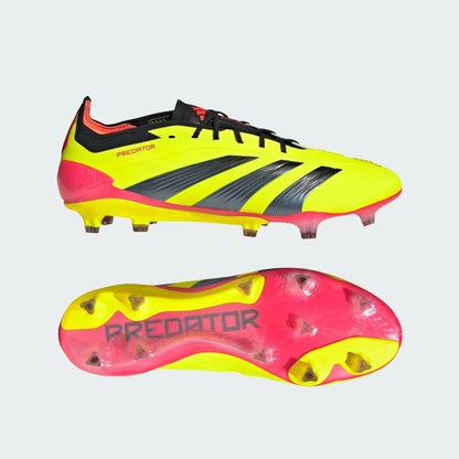 Chuteira Adidas Predator Elite FG — Amarelo / Preto / Vermelho — imagem 4