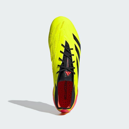 Chuteira Adidas Predator Elite FG — Amarelo / Preto / Vermelho — imagem 5