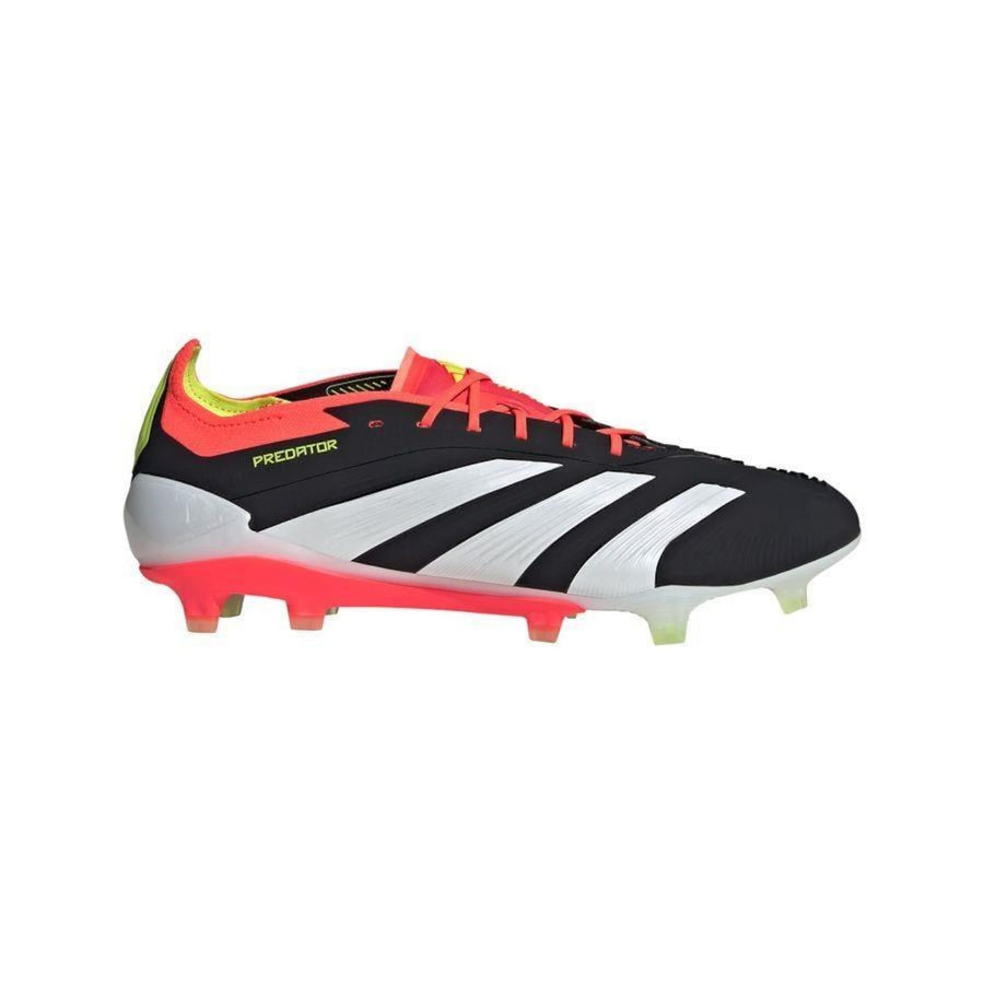 Chuteira Adidas Predator Elite FG — Preto / Branco / Vermelho — imagem 1
