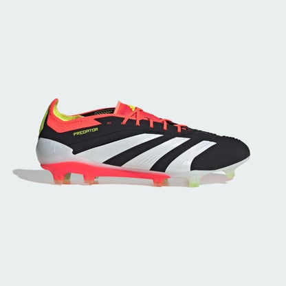 Chuteira Adidas Predator Elite FG — Preto / Branco / Vermelho — imagem 2