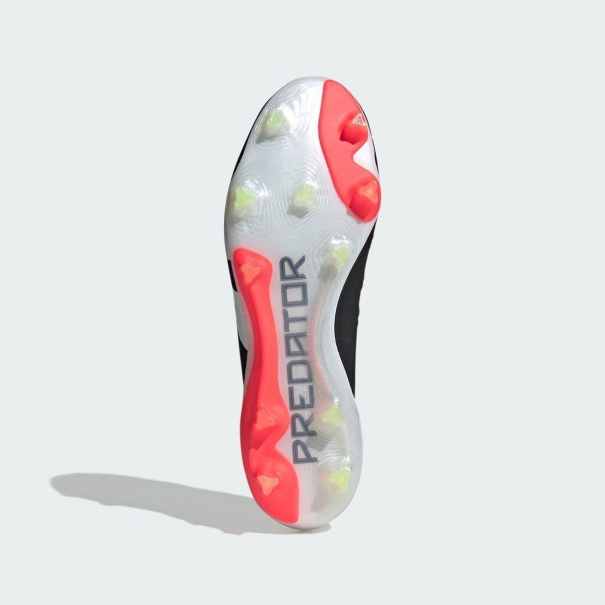 Chuteira Adidas Predator Elite FG — Preto / Branco / Vermelho — imagem 6