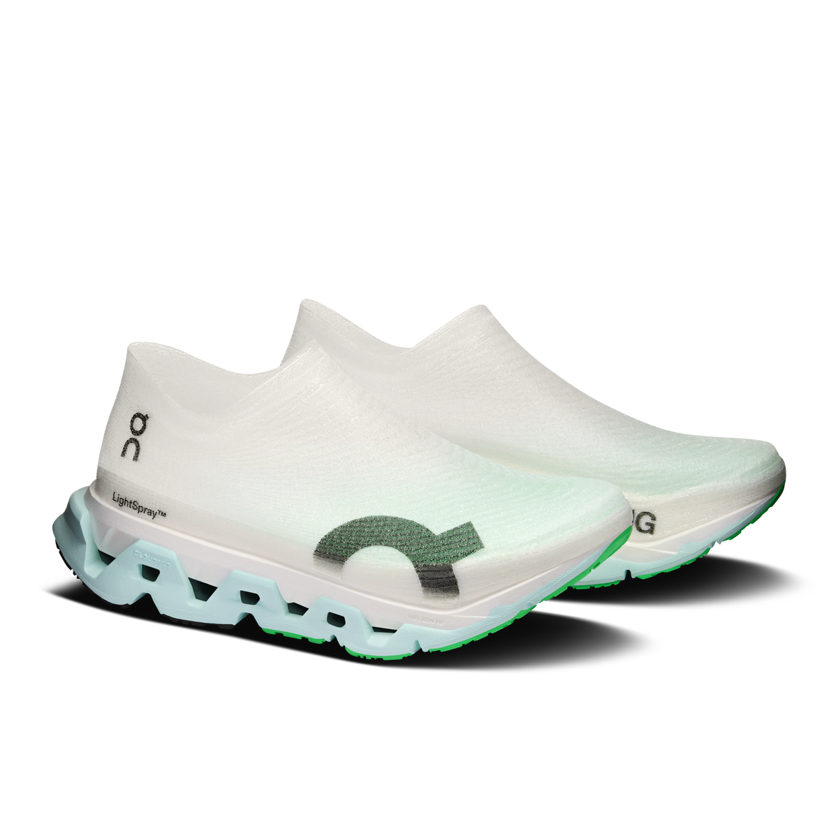 Tênis On LightSpray Cloudmonster 3 Hyper Unissex — Flurry | Verdite — imagem 6