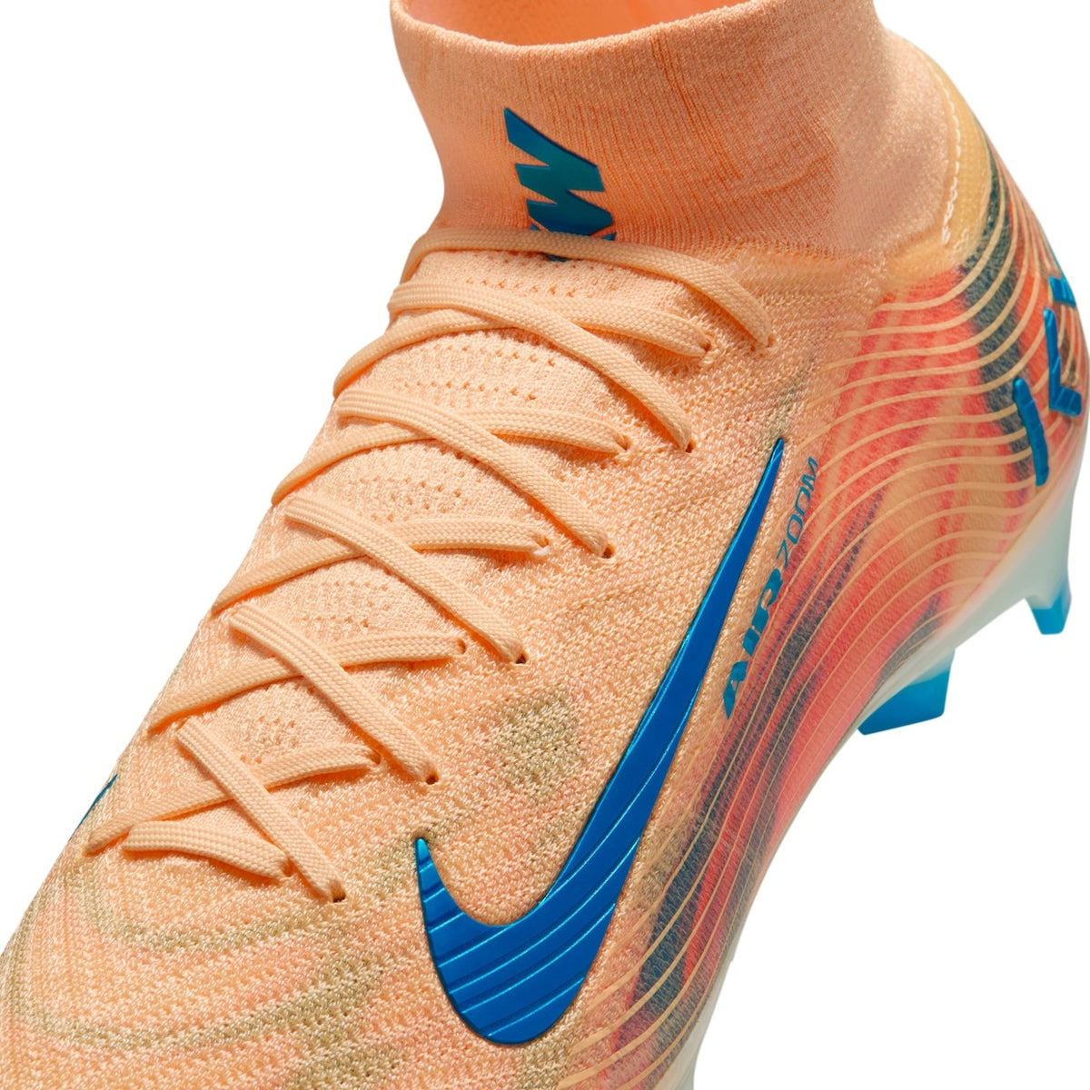 Chuteira Nike Kylian Mbappé Zoom Mercurial Superfly 10 Elite — Laranja — imagem 5