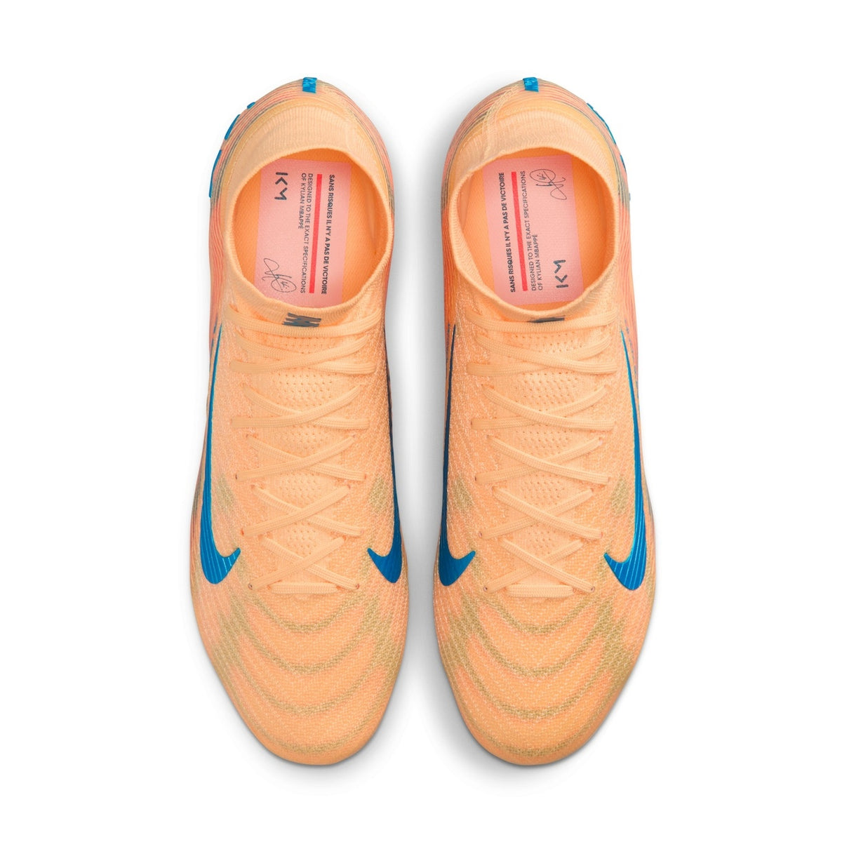 Chuteira Nike Kylian Mbappé Zoom Mercurial Superfly 10 Elite — Laranja — imagem 7