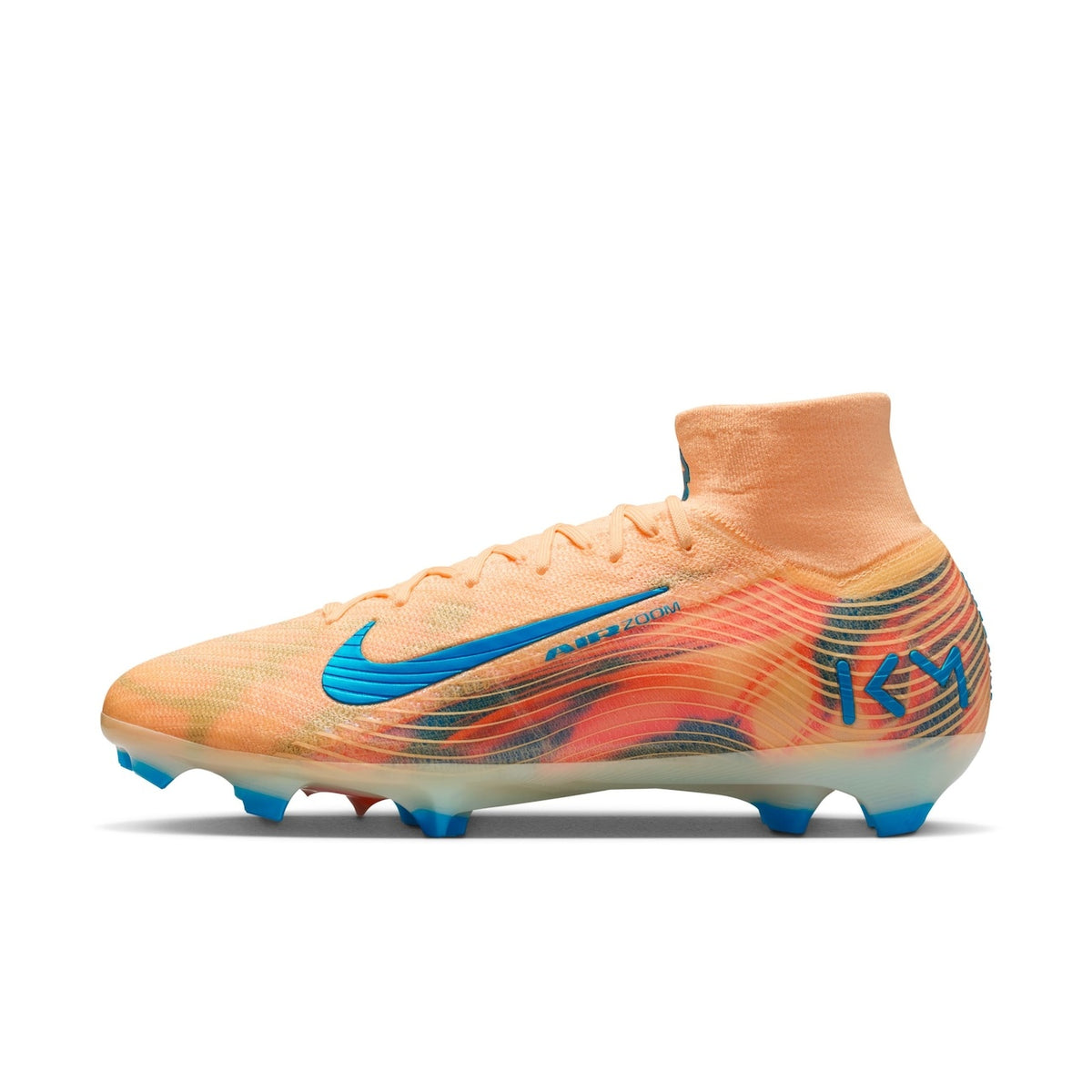 Chuteira Nike Kylian Mbappé Zoom Mercurial Superfly 10 Elite — Laranja — imagem 8