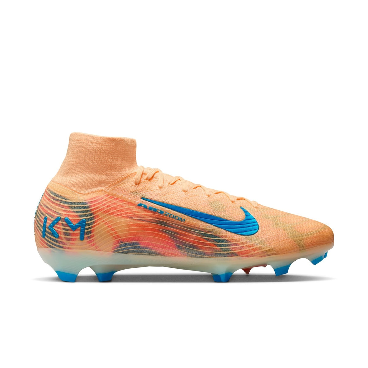 Chuteira Nike Kylian Mbappé Zoom Mercurial Superfly 10 Elite — Laranja — imagem 9