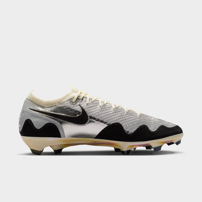 Chuteira Nike Mercurial Zoom Vapor 16 Elite FG SE x Patta — Branco / Preto — imagem 3
