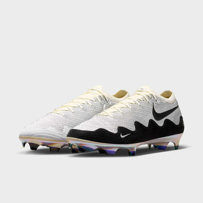 Chuteira Nike Mercurial Zoom Vapor 16 Elite FG SE x Patta — Branco / Preto — imagem 5
