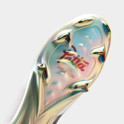 Chuteira Nike Mercurial Zoom Vapor 16 Elite FG SE x Patta — Branco / Preto — imagem 7
