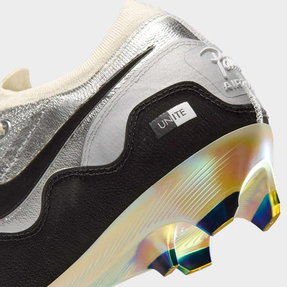 Chuteira Nike Mercurial Zoom Vapor 16 Elite FG SE x Patta — Branco / Preto — imagem 9