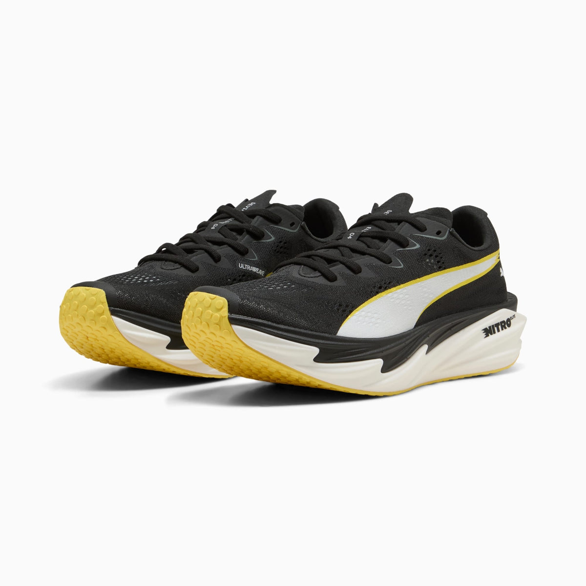 Tênis Deviate NITRO Elite 4 PUMA x HYROX Masculino — PUMA Black-Vibrant Yellow — imagem 4