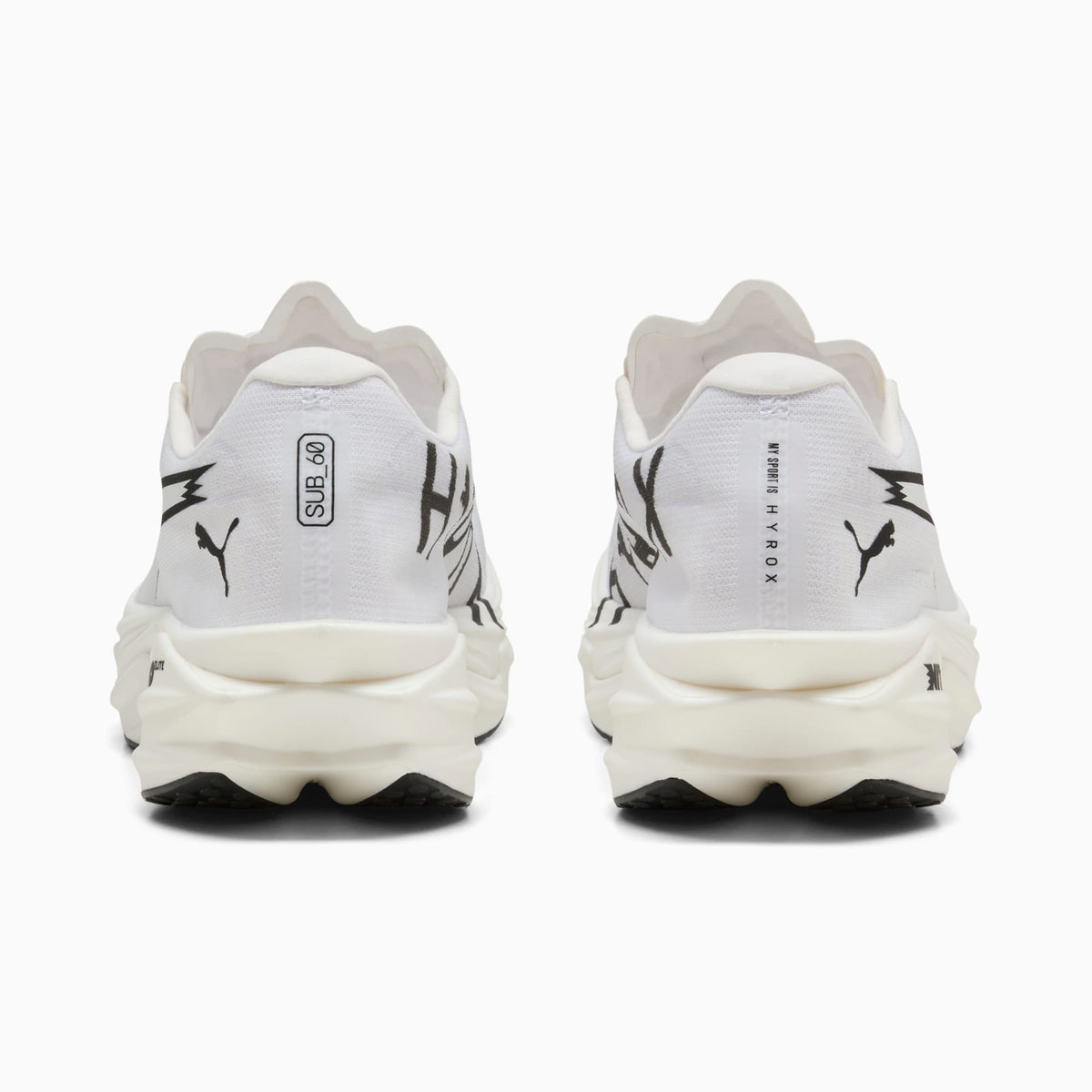 Tênis Deviate NITRO Elite 4 PUMA x HYROX Masculino — PUMA White-PUMA Black — imagem 5