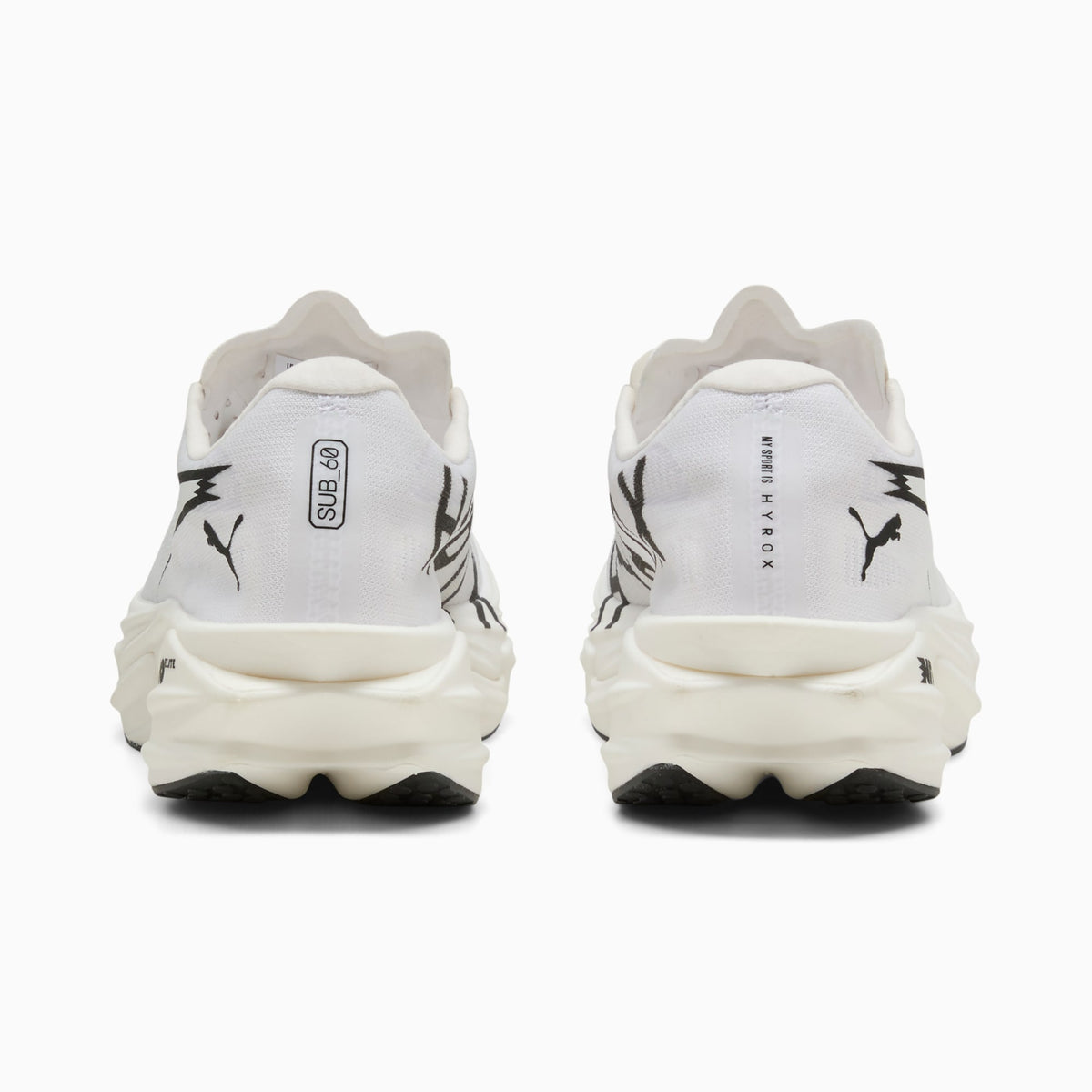 Tênis Deviate NITRO Elite 4 PUMA x HYROX Feminino — PUMA White-PUMA Black — imagem 5