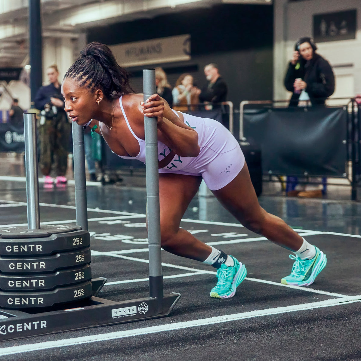 Tênis Deviate NITRO Elite 4 PUMA x HYROX Feminino — Intense Mint-Light Lavender — imagem 9