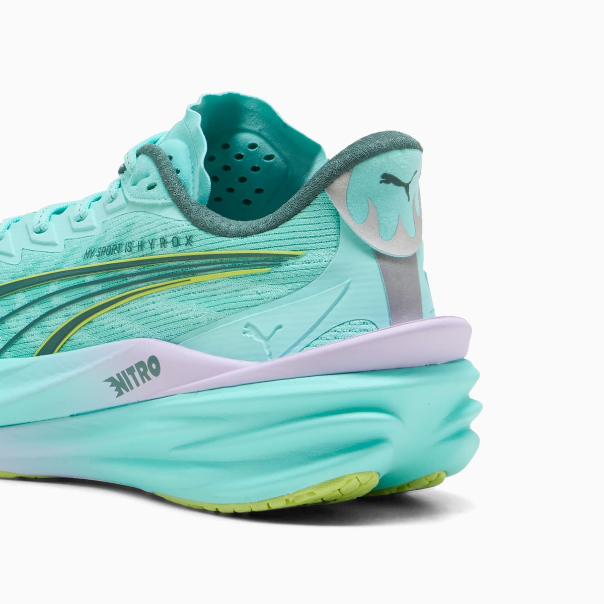 Tênis Deviate NITRO 4 PUMA x HYROX Feminino — Intense Mint-Light Lavender — imagem 5