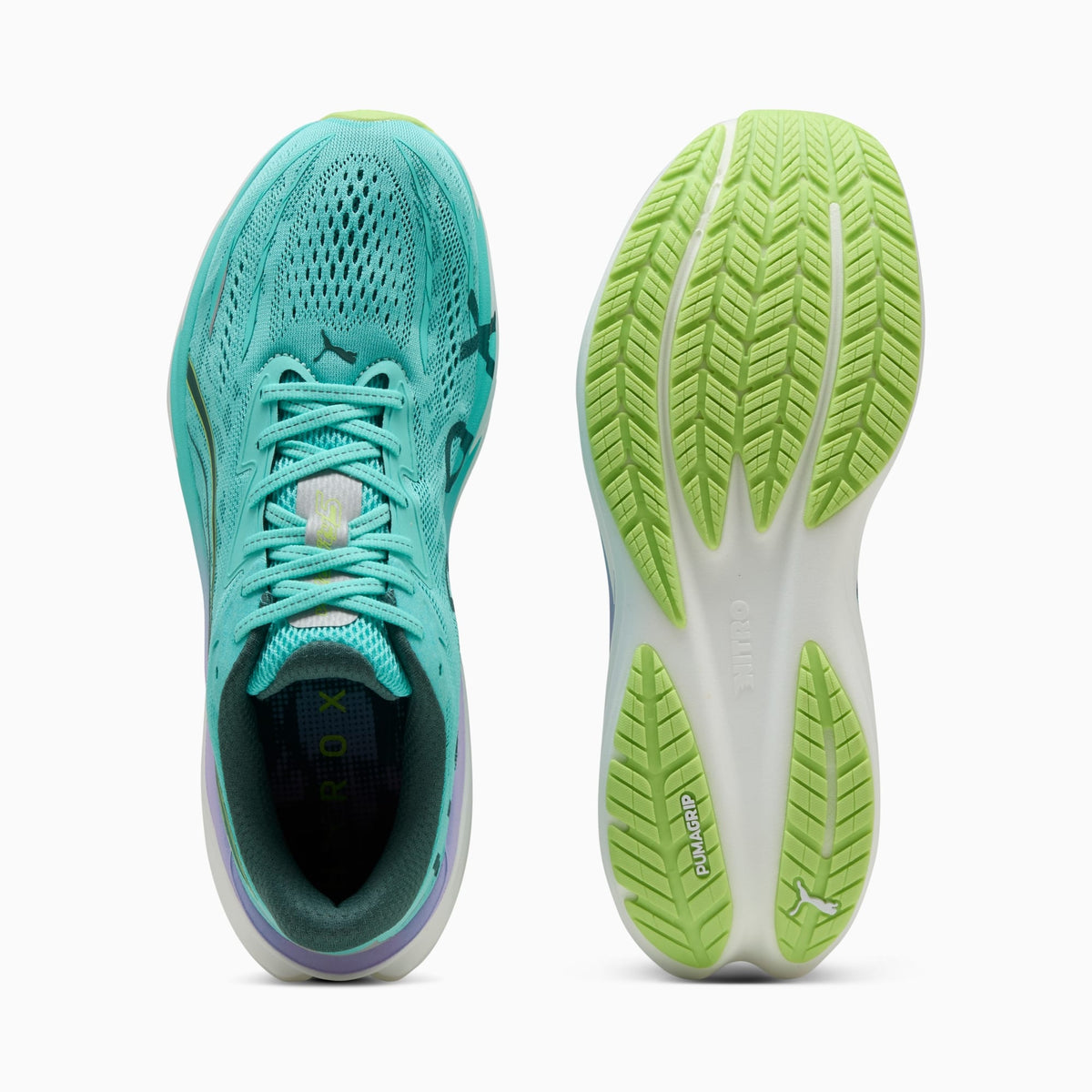 Tênis Velocity NITRO 5 PUMA x HYROX Masculino — Intense Mint-Light Lavender — imagem 6