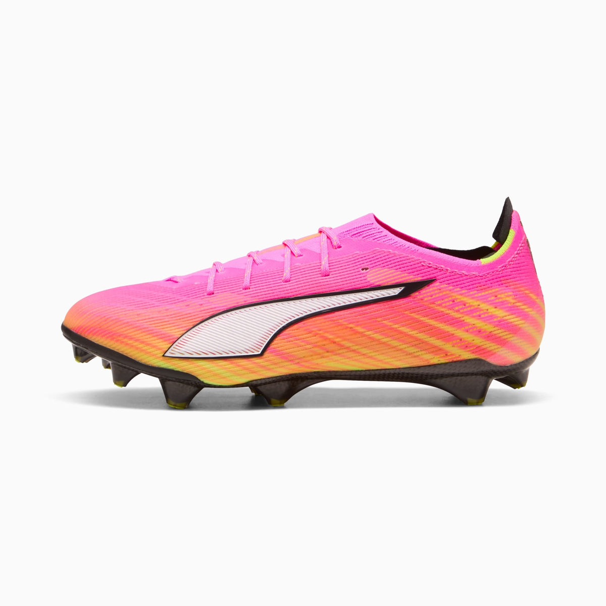 Chuteira Puma Ultra 6 CARBON Unissex — Poison Pink-PUMA White-Sun Stream-Bright Aqua-PUMA Black — imagem 2