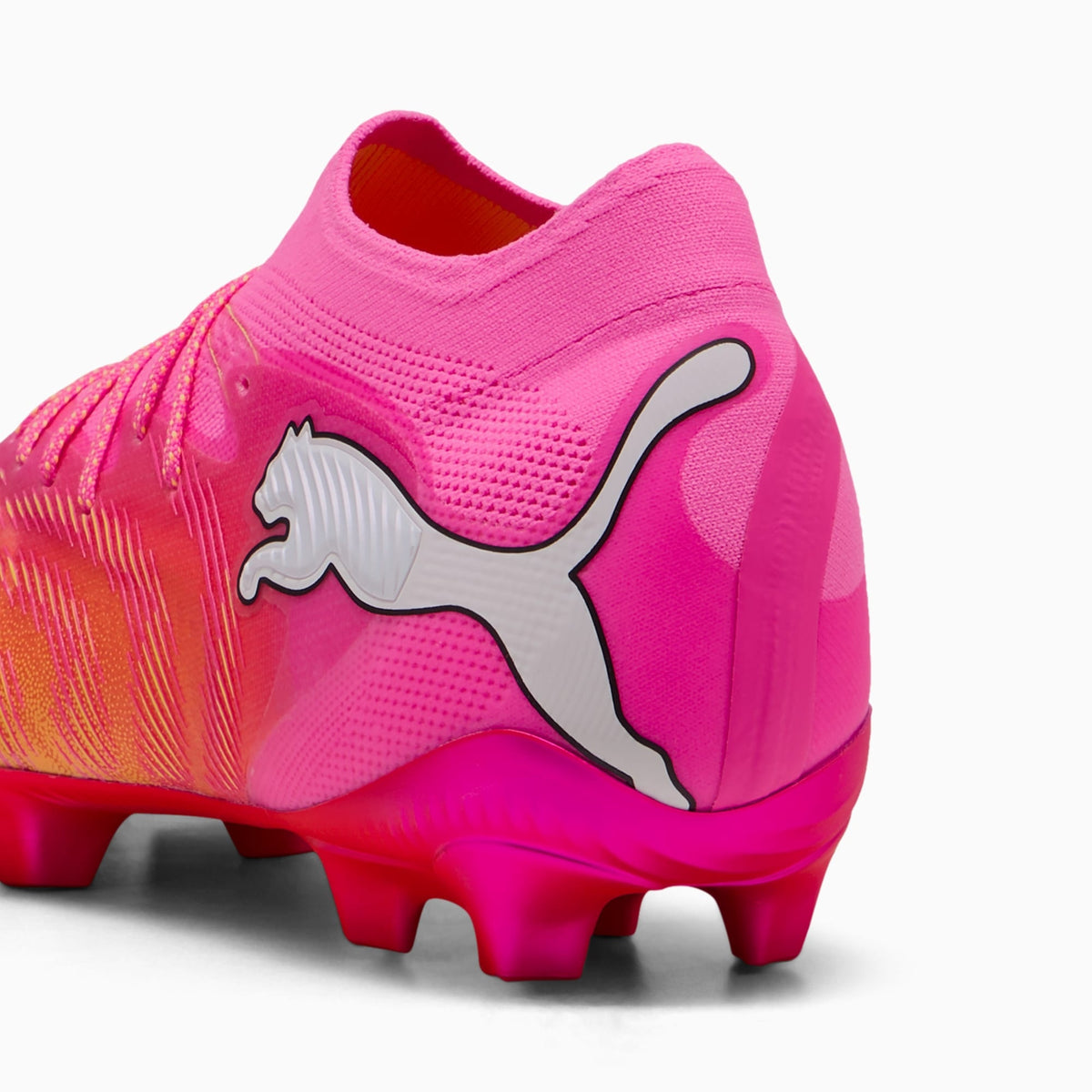 Chuteira Puma Future 9 Ultimate Unissex — Poison Pink-Sun Stream-Bright Aqua-PUMA White — imagem 3