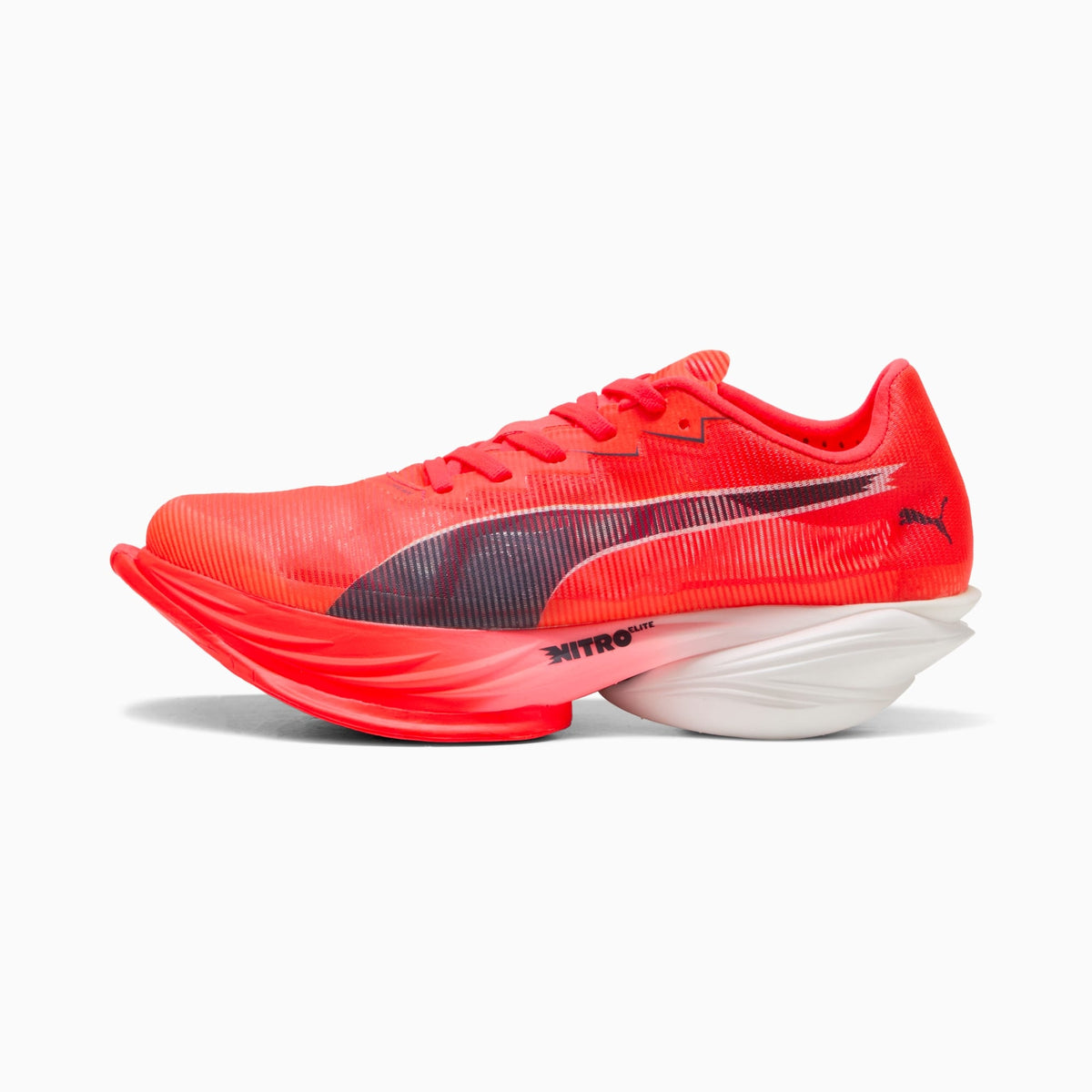 Tênis Puma Fast-R NITRO Elite 3 Feminino — Ultra Red-Inky Depths-PUMA White — imagem 1