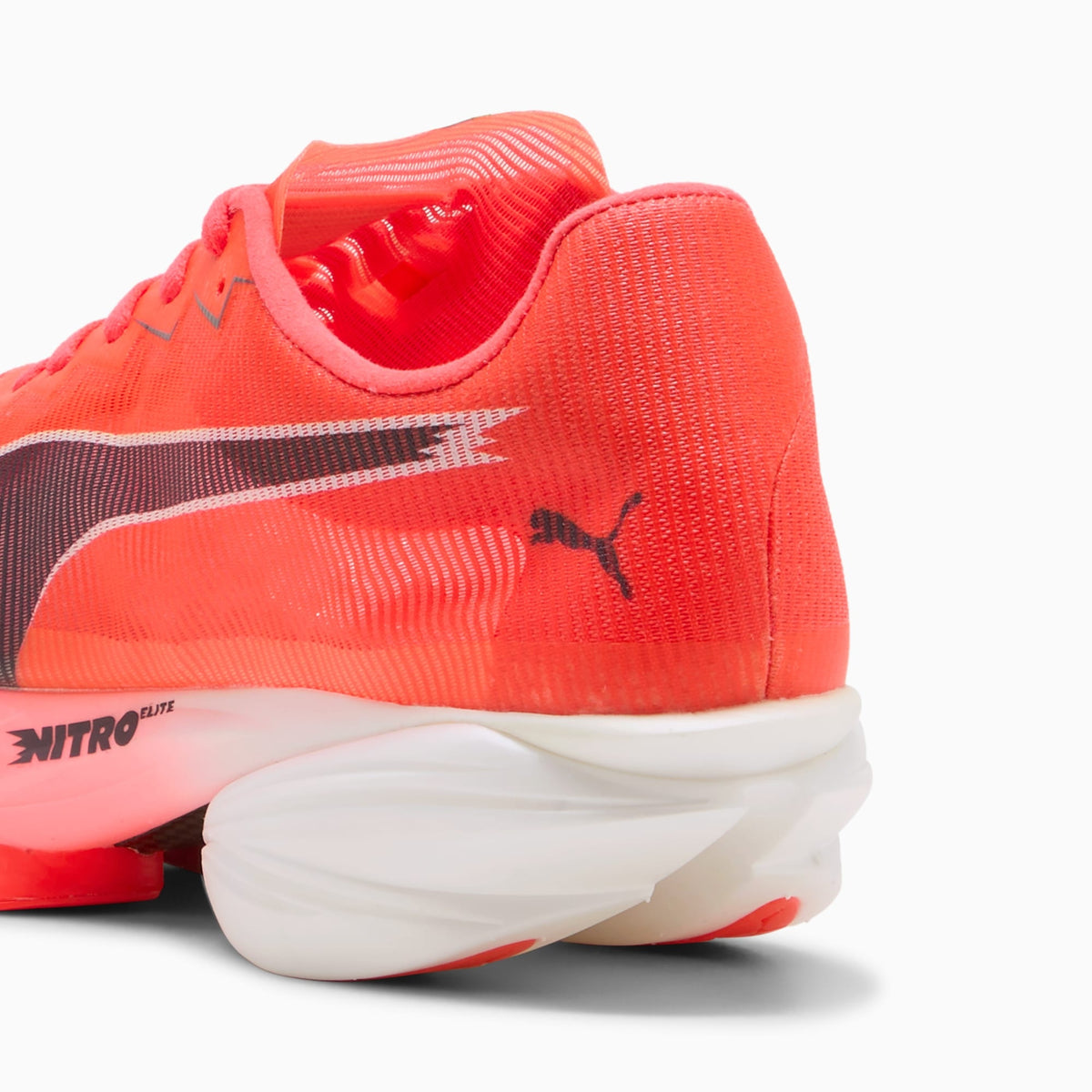 Tênis Puma Fast-R NITRO Elite 3 Feminino — Ultra Red-Inky Depths-PUMA White — imagem 3