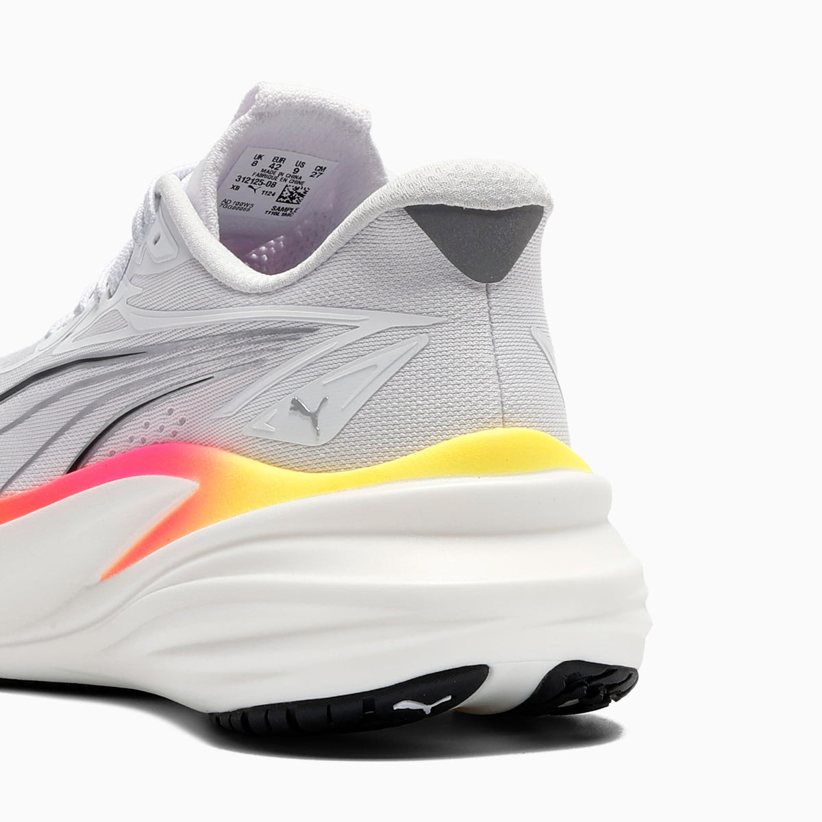 Tênis Puma MagMax NITRO 2 Masculino — PUMA White-Glowing Red-Sun Stream — imagem 3