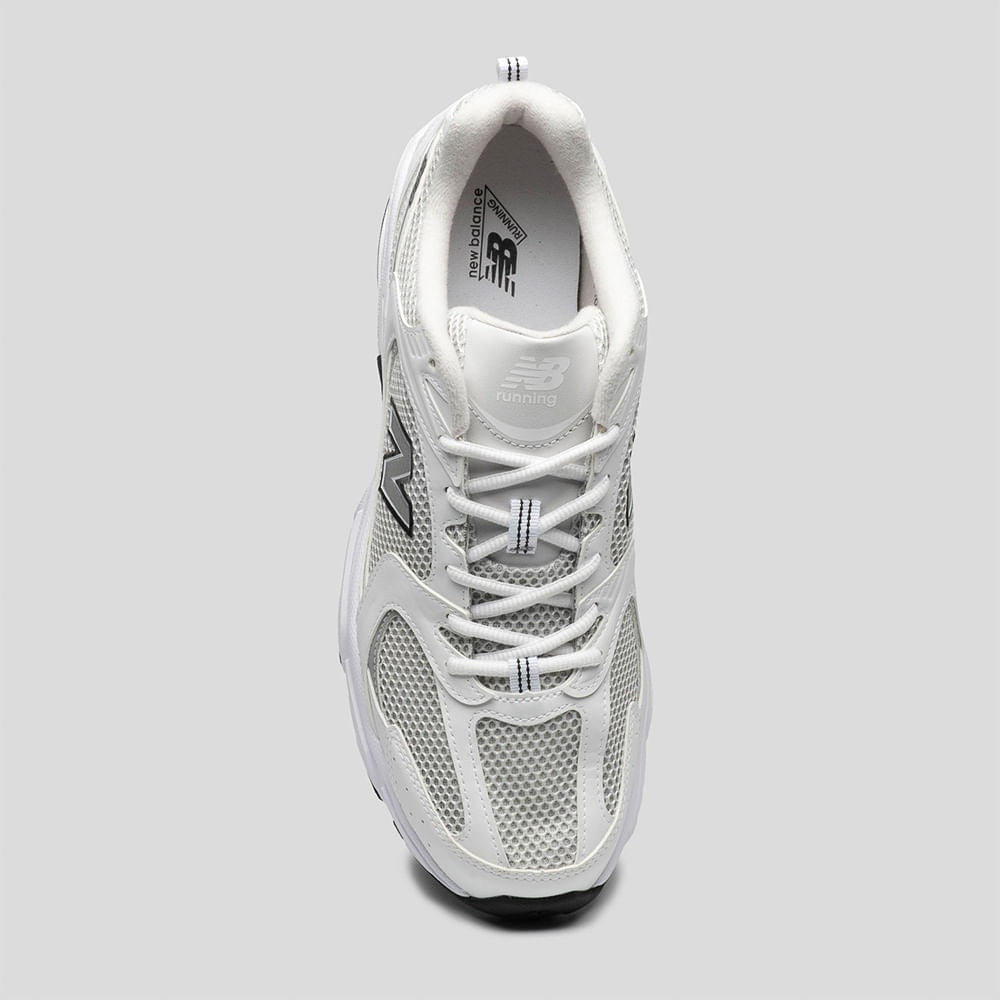 Tênis New Balance 530 Unissex — Branco / Prata — imagem 3
