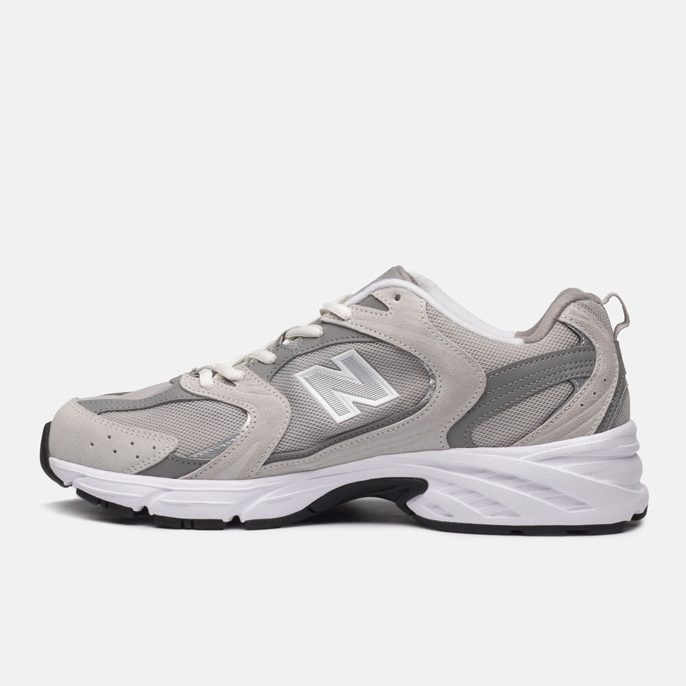 Tênis New Balance 530 Unissex — Cinza Claro — imagem 2