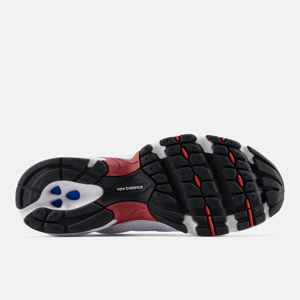 Tênis New Balance 530 Unissex — Branco / Vermelho — imagem 5