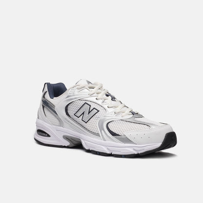 Tênis New Balance 530 Unissex — Branco / Marinho — imagem 3