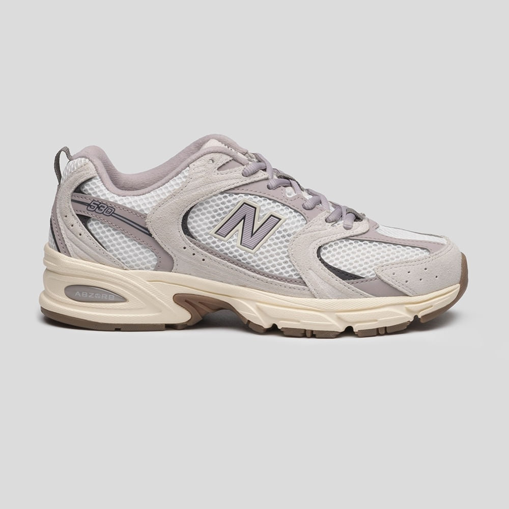 Tênis New Balance 530 Unissex — Cinza Claro / Cinza — imagem 1