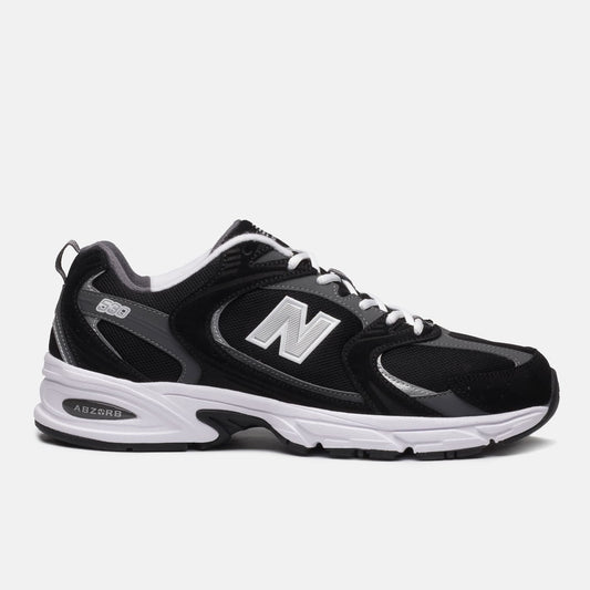 Tênis New Balance 530 Unissex — Preto / Branco — imagem 1
