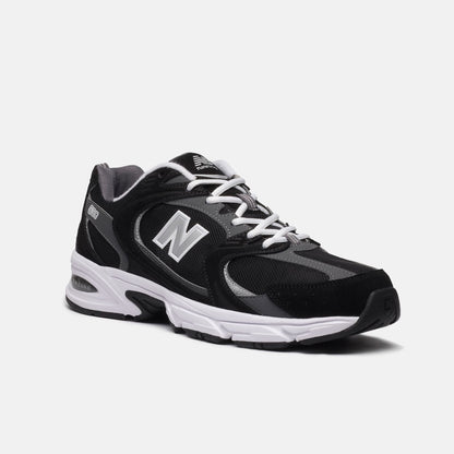 Tênis New Balance 530 Unissex — Preto / Branco — imagem 3