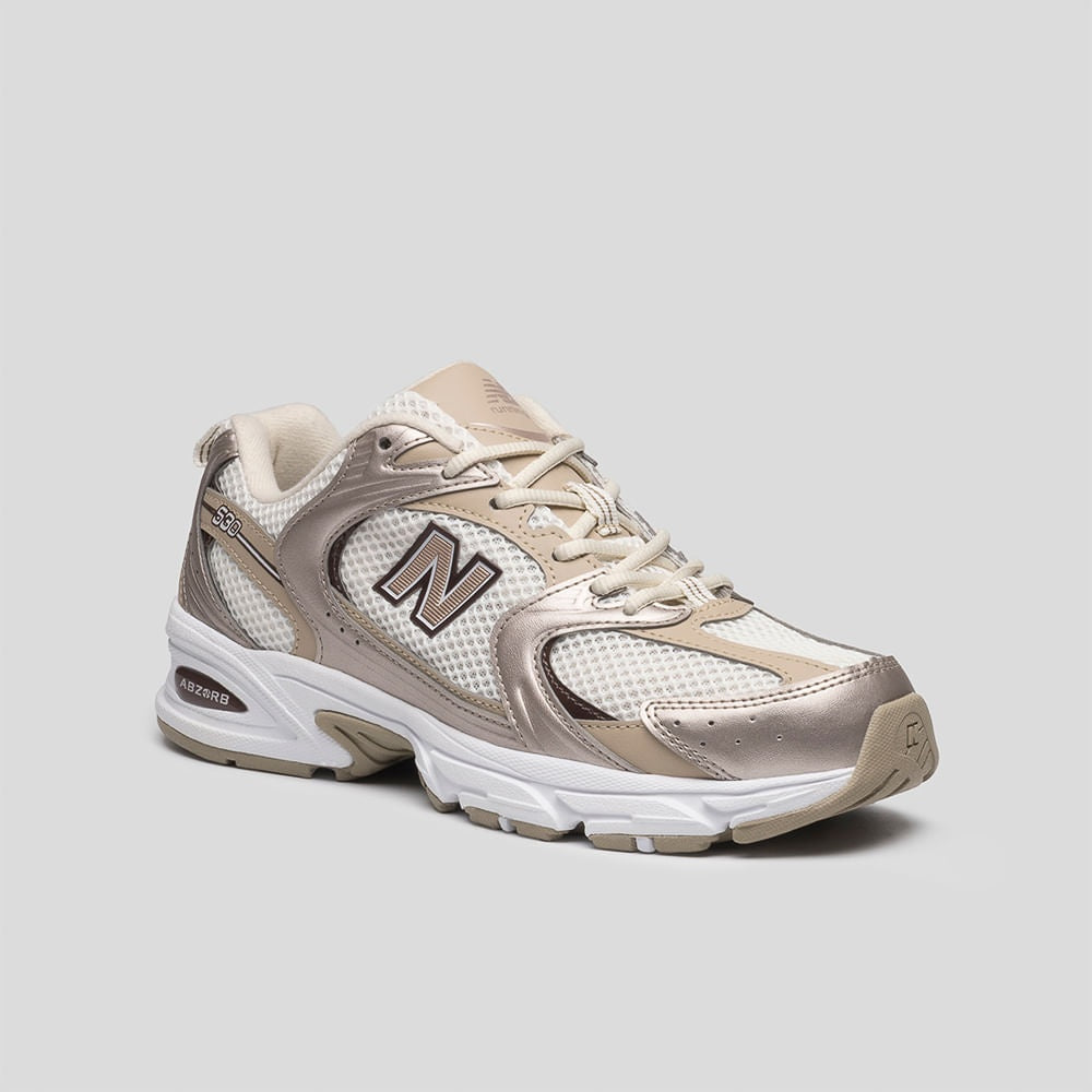 Tênis New Balance 530 Unissex — Bege — imagem 3