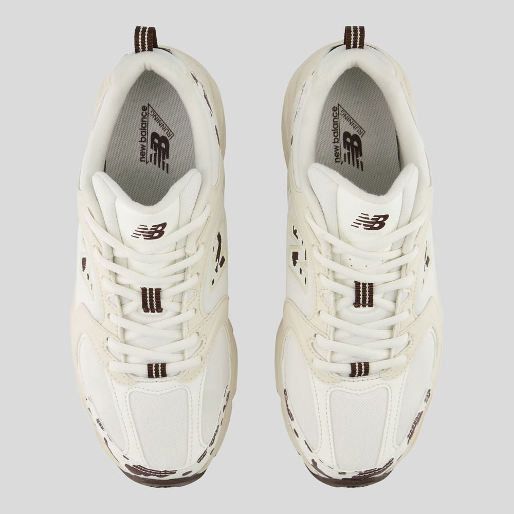 Tênis New Balance 530 Unissex — Bege / Marrom — imagem 3