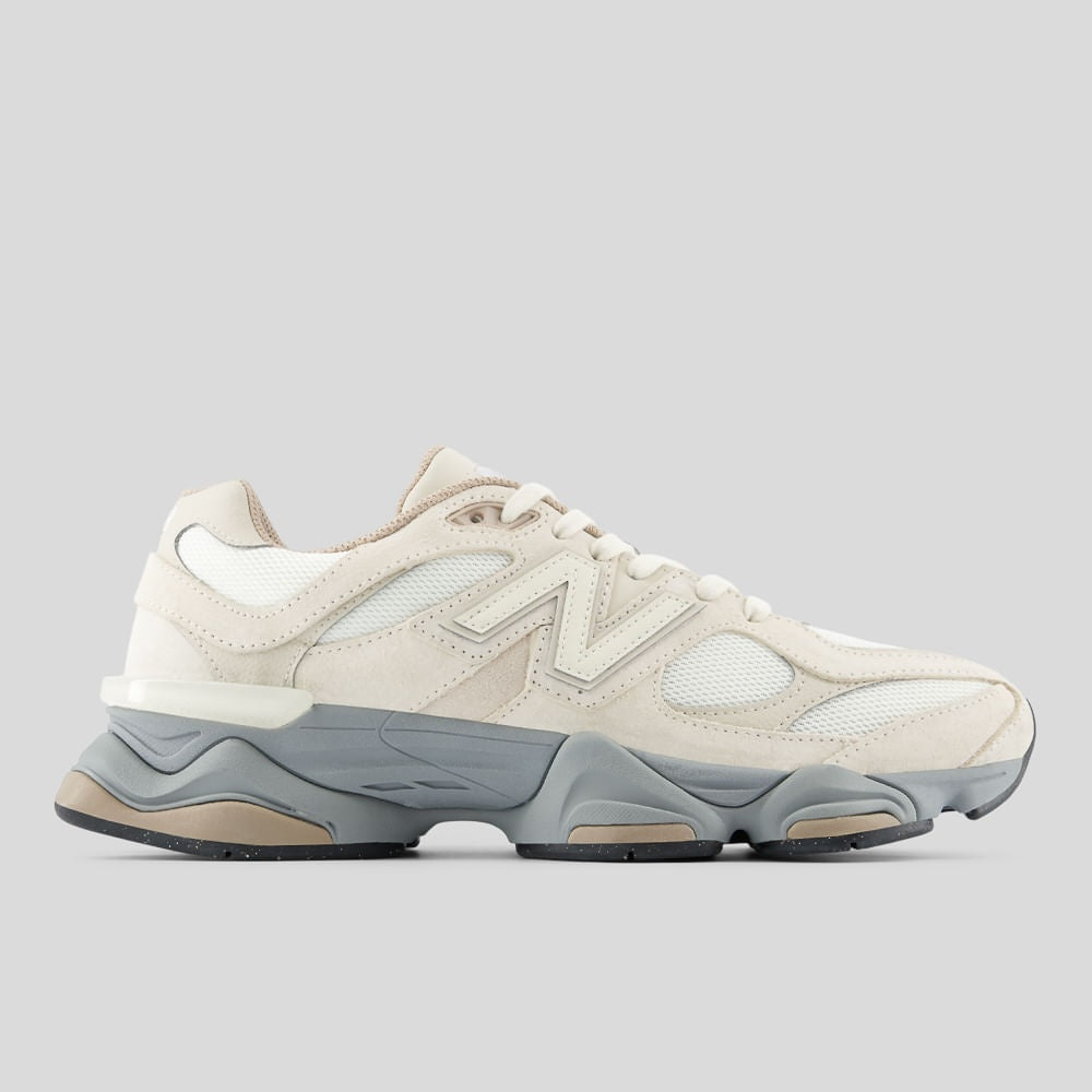 Tênis New Balance 9060 Unissex — Bege / Cinza — imagem 1