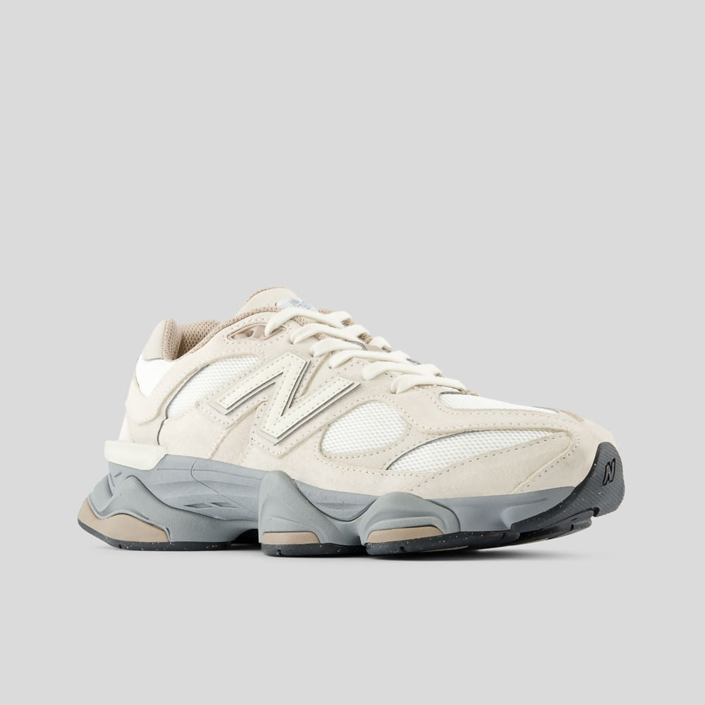 Tênis New Balance 9060 Unissex — Bege / Cinza — imagem 4