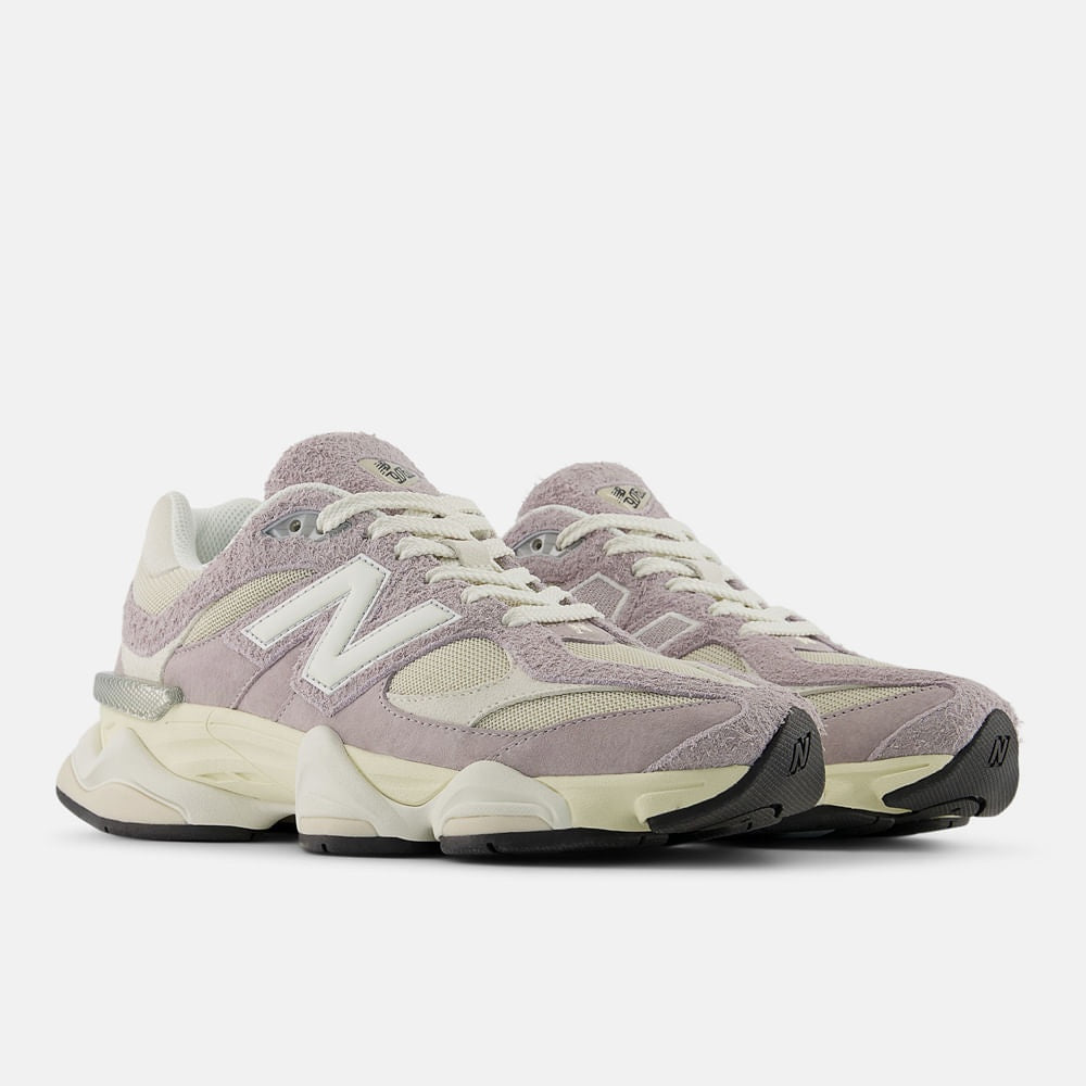 Tênis New Balance 9060 Unissex — Lilás Acinzentado / Lilás Acinzentado — imagem 4