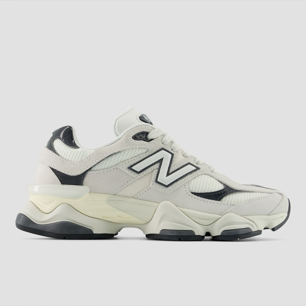 Tênis New Balance 9060 Unissex — Branco Off / Bege Claro — imagem 1