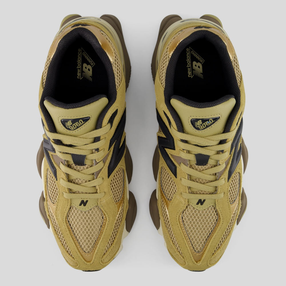 Tênis New Balance 9060 Unissex — Areia / Bege — imagem 3