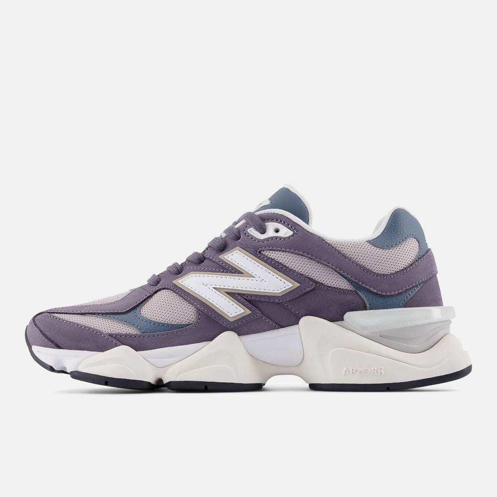 Tênis New Balance 9060 Unissex — Grafite / Marinho — imagem 2