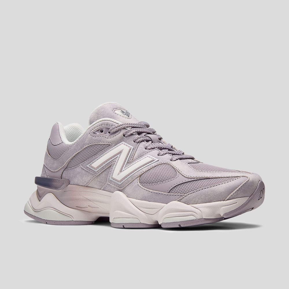 Tênis New Balance 9060 Unissex — Cinza / Bege Claro — imagem 4